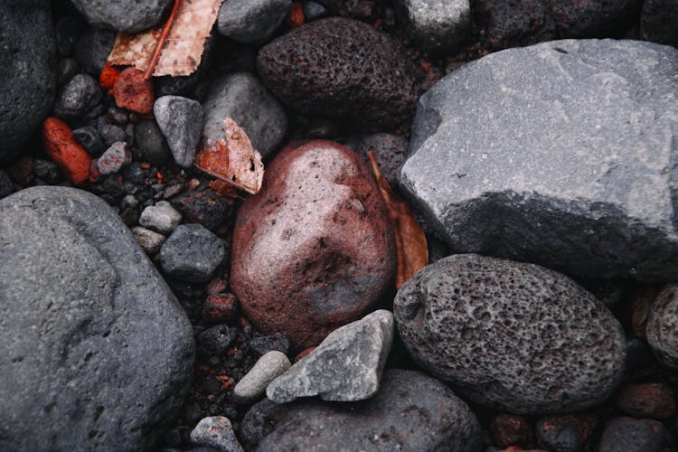 Gray And Brown Stones