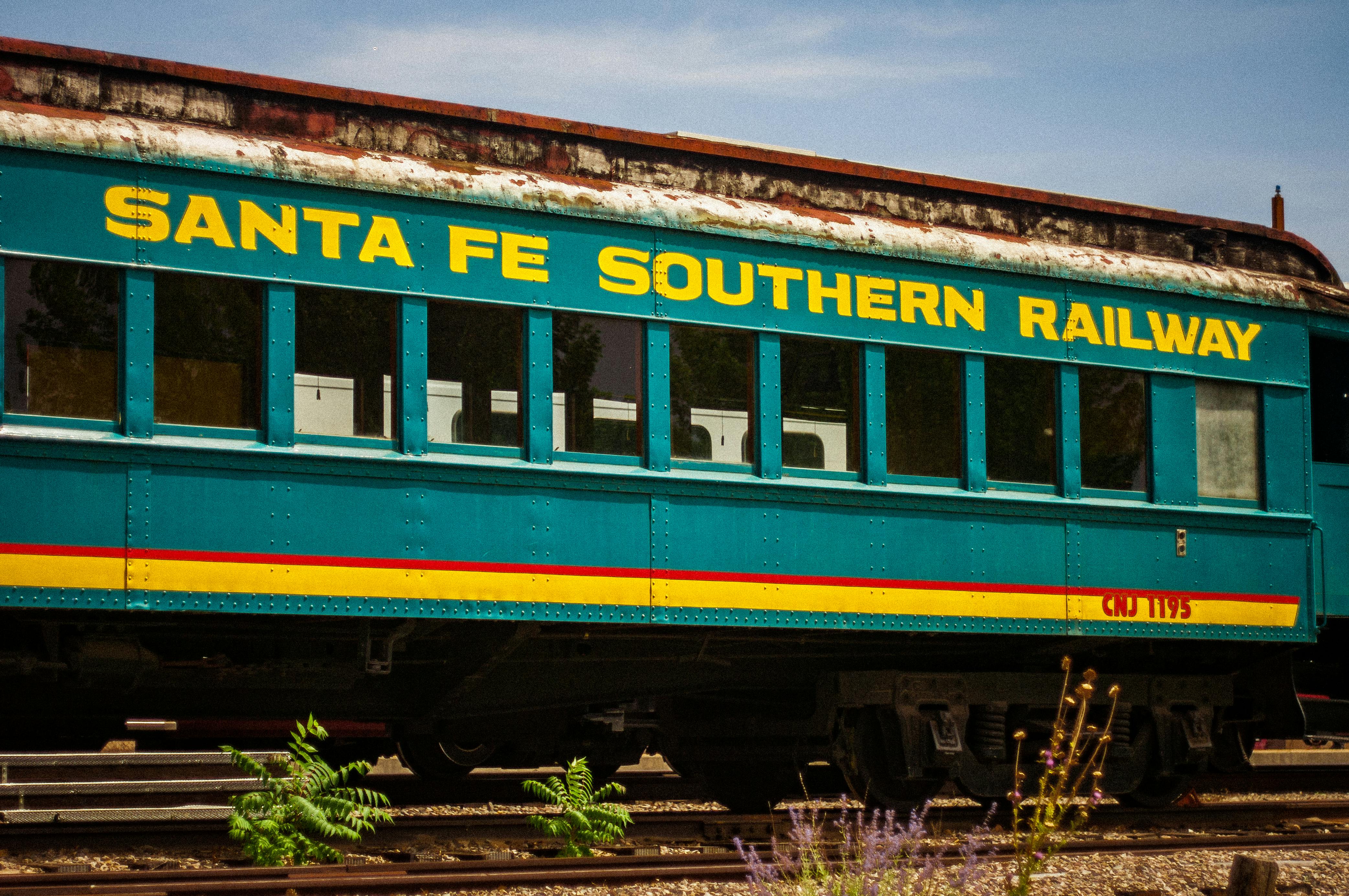 サンタフェ ニューメキシコ州 列車の無料の写真素材