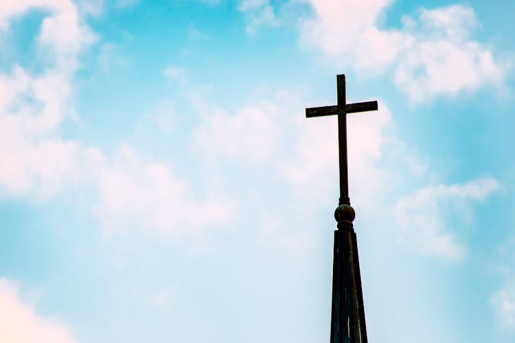 Silhouette Of Cross