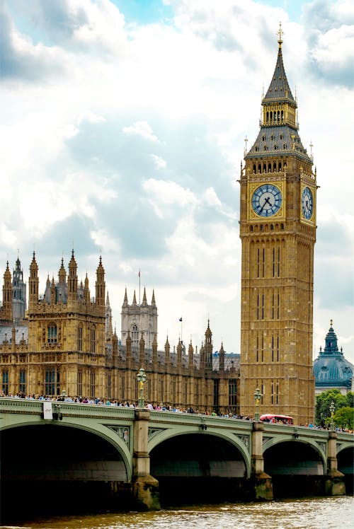 Gratis arkivbilde med arkitektonisk, big ben, england