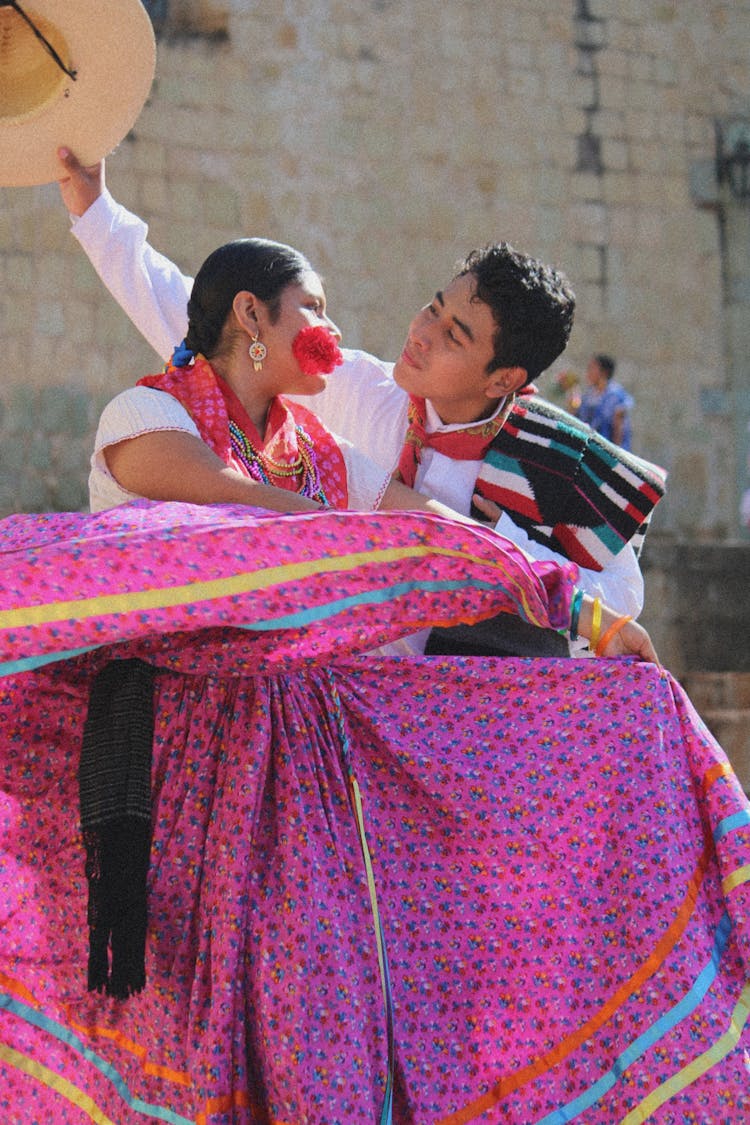 Beautiful Couple Dancing Together