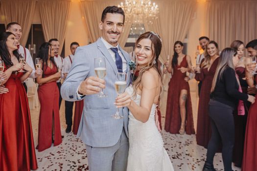 Luxury AI Photo Booth Cost in Beverly Hills for Private Events - Lucky Frog Photo Marketing guests celebrating party
