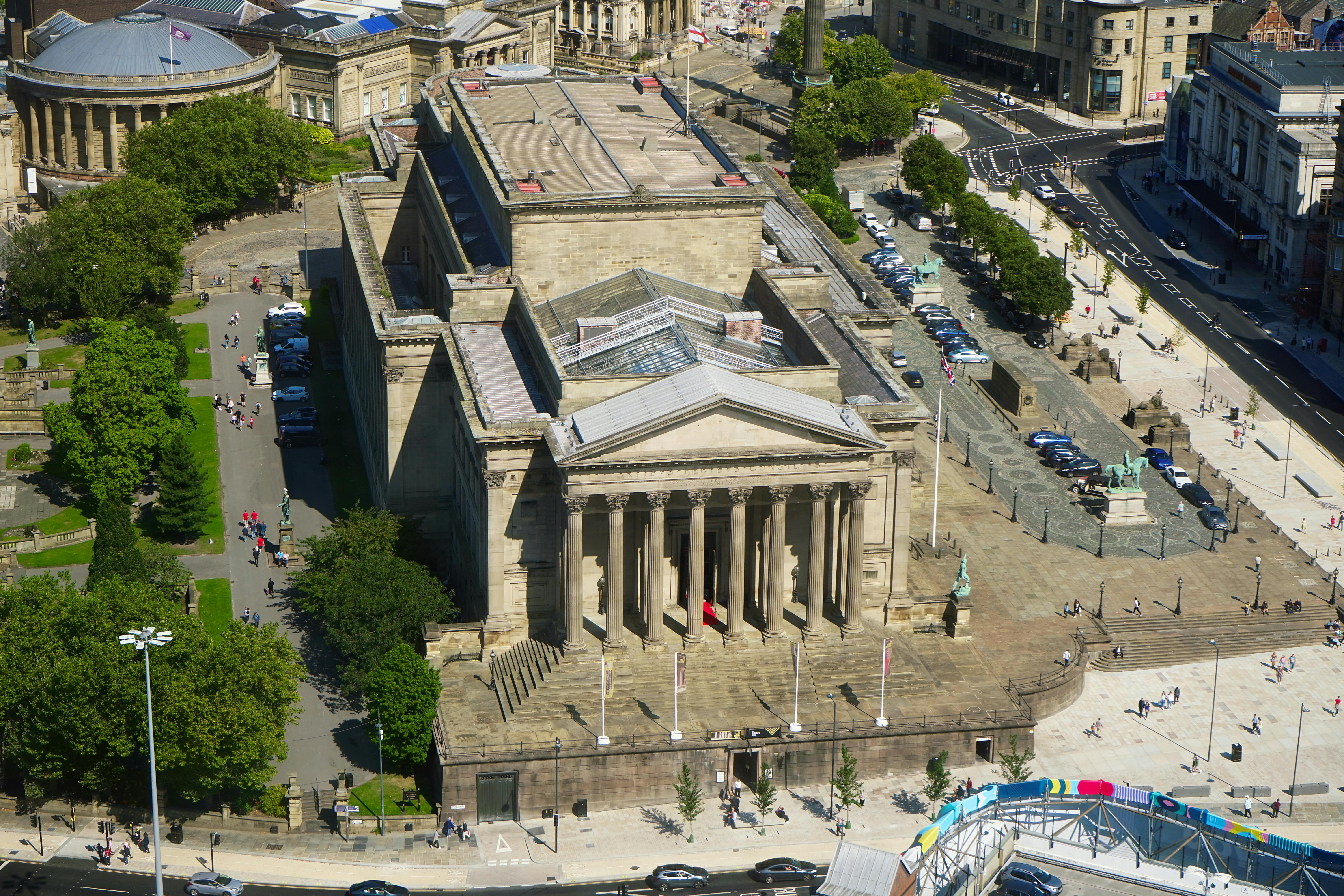 Aerial View of Gray Concrete Building · Free Stock Photo