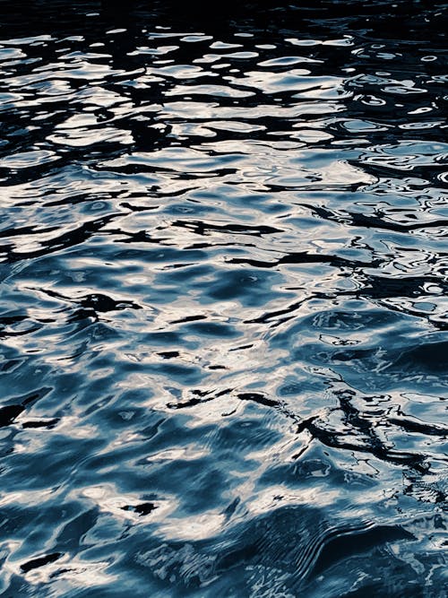 Dark Body of Water Surface