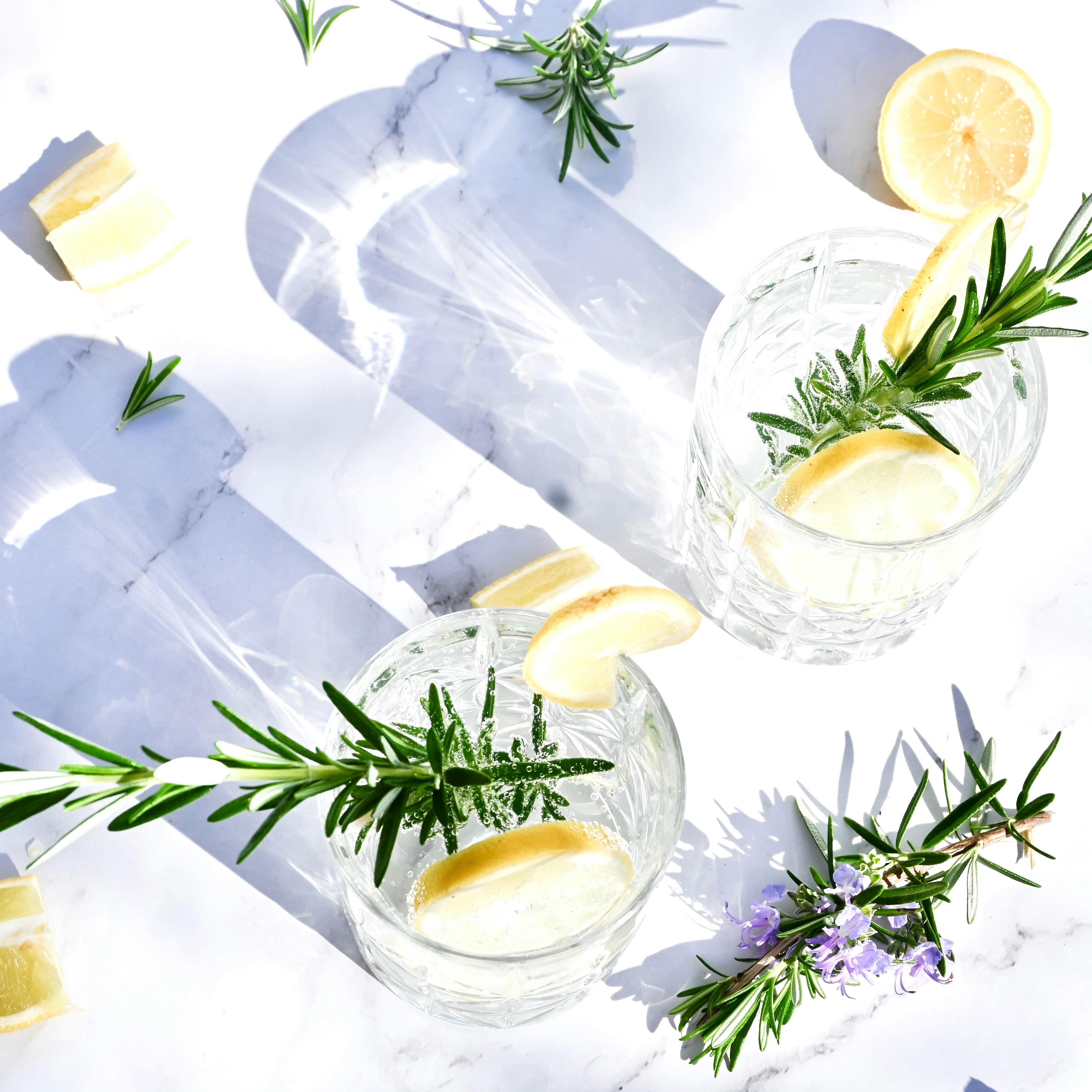 Gin Tonic Glasses Stock Photos and Pictures - 5,742 Images