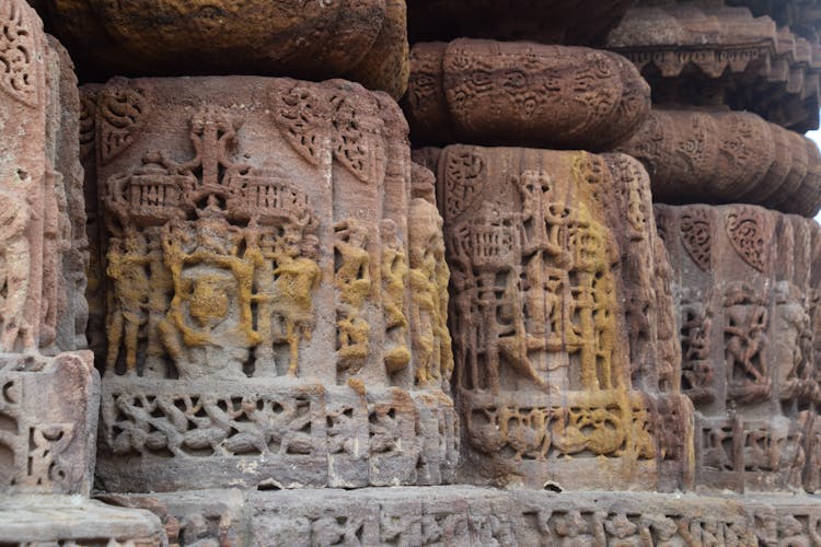 Photo Of Ancient Carvings In Stones 