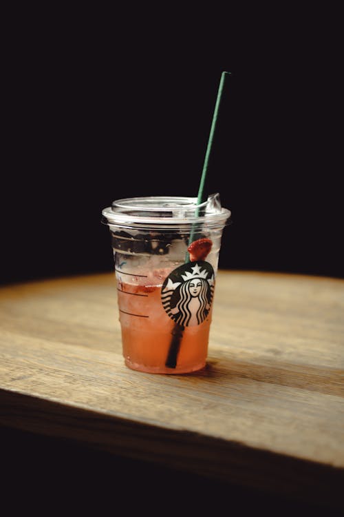 Disposable Cup with a Drink