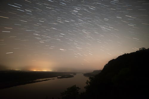 Foto profissional grátis de astrofotografia, cênico, escuridão