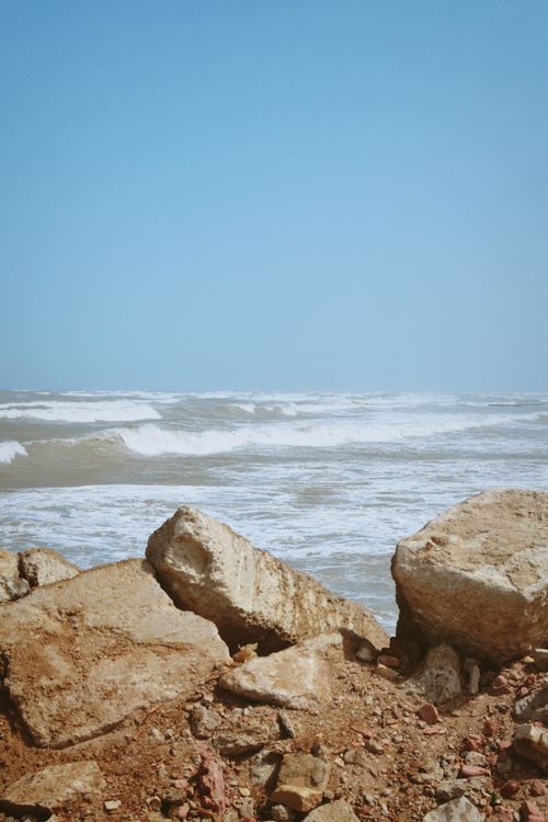 Photo of Rocks by the Beach · Free Stock Photo