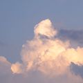 Cloud bank in soft evening light — photo by Nicola Ni on Pexels