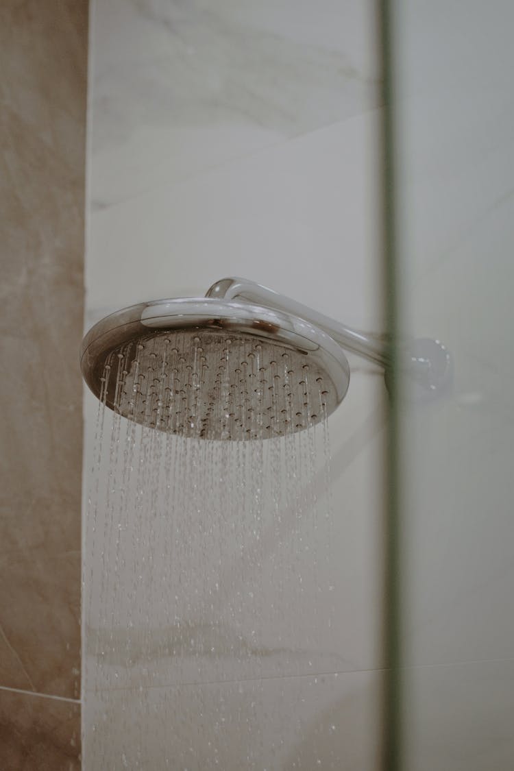 Shower Head In Close Up