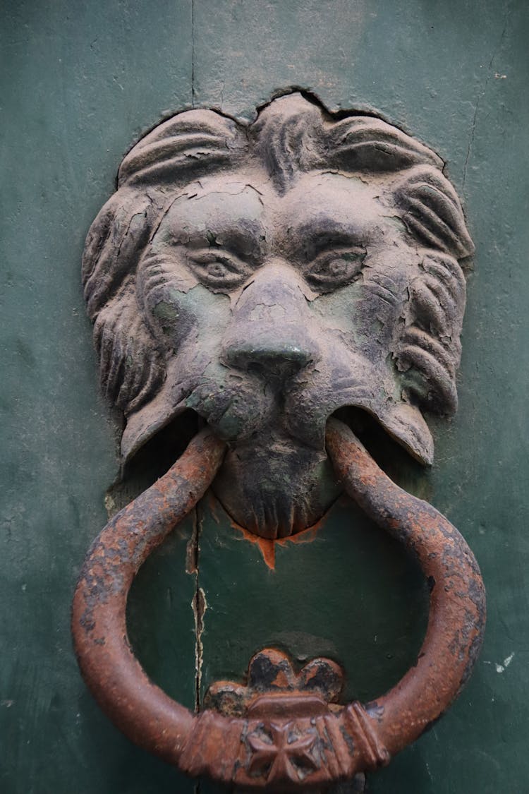 Dirty Antique Door Knocker