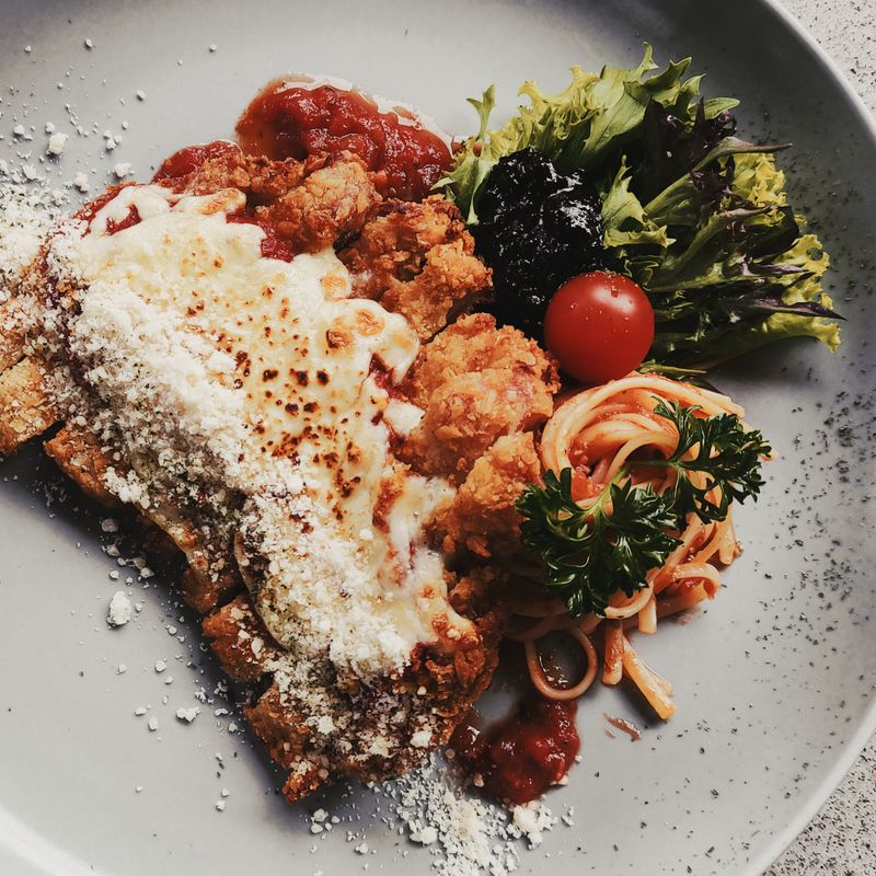 Crispy Chicken Parmesan