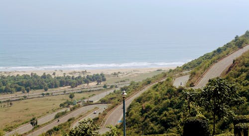 Free stock photo of a view, vizag, zigzag