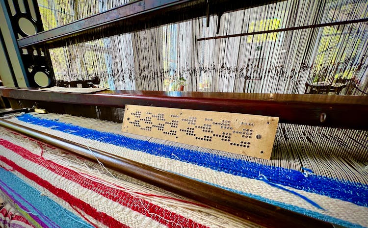 Cotton On A Loom