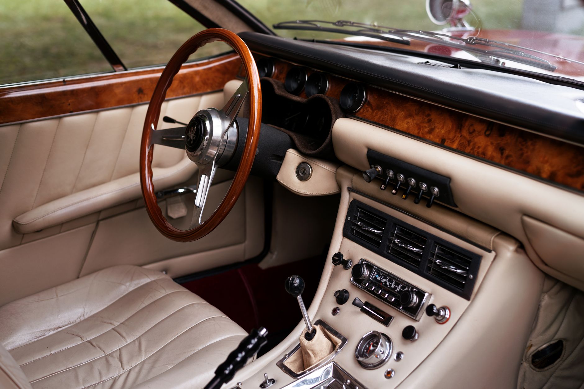 Aston Martin DBX 707 interior showing premium leather seats and driver-focused cockpit