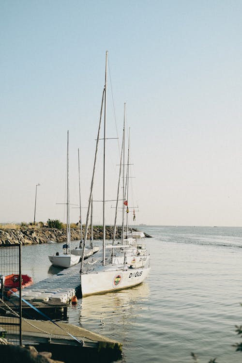 Darmowe zdjęcie z galerii z horyzont, łodzie, morze