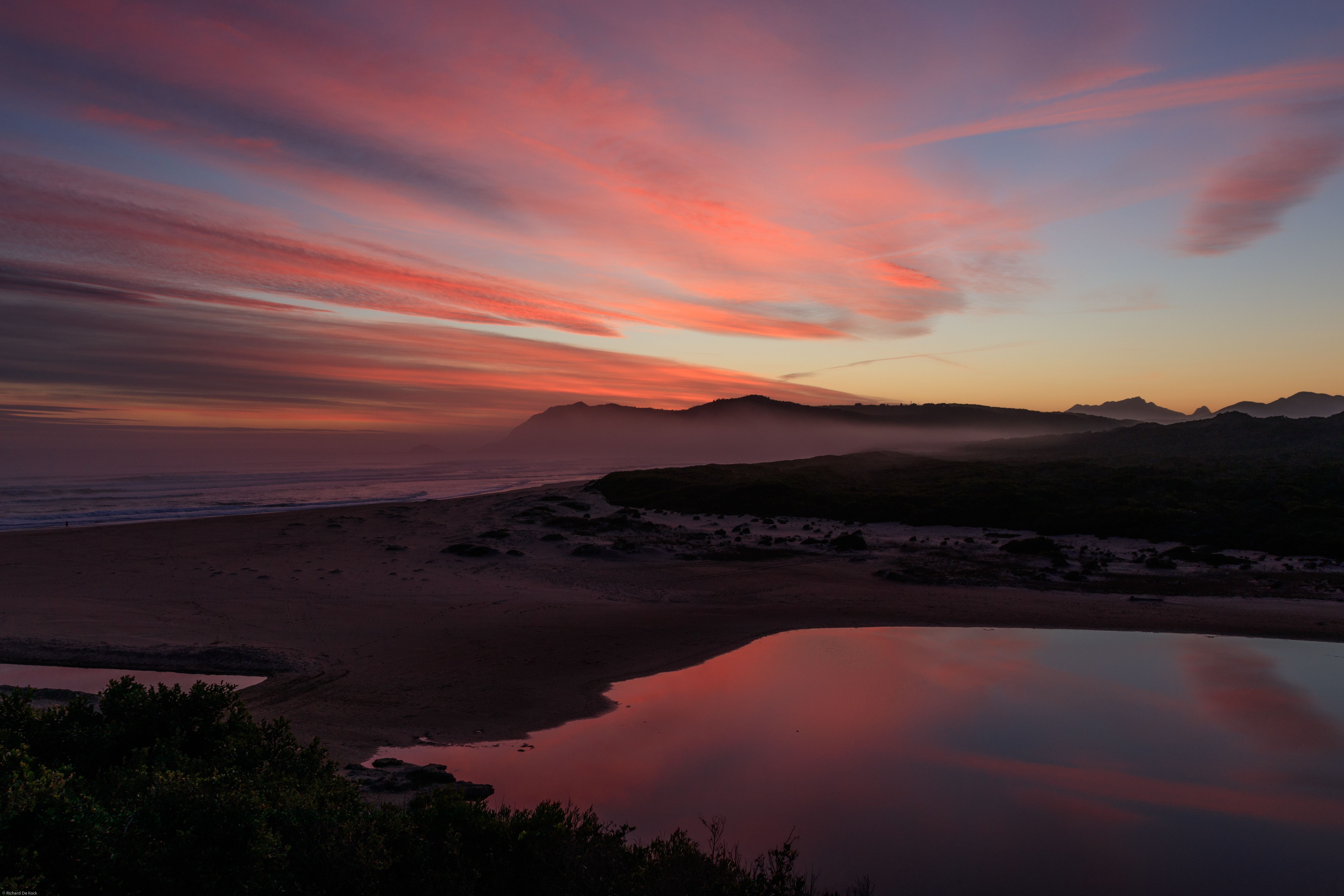 Swim the Palmiet lagoon at Kleinmond