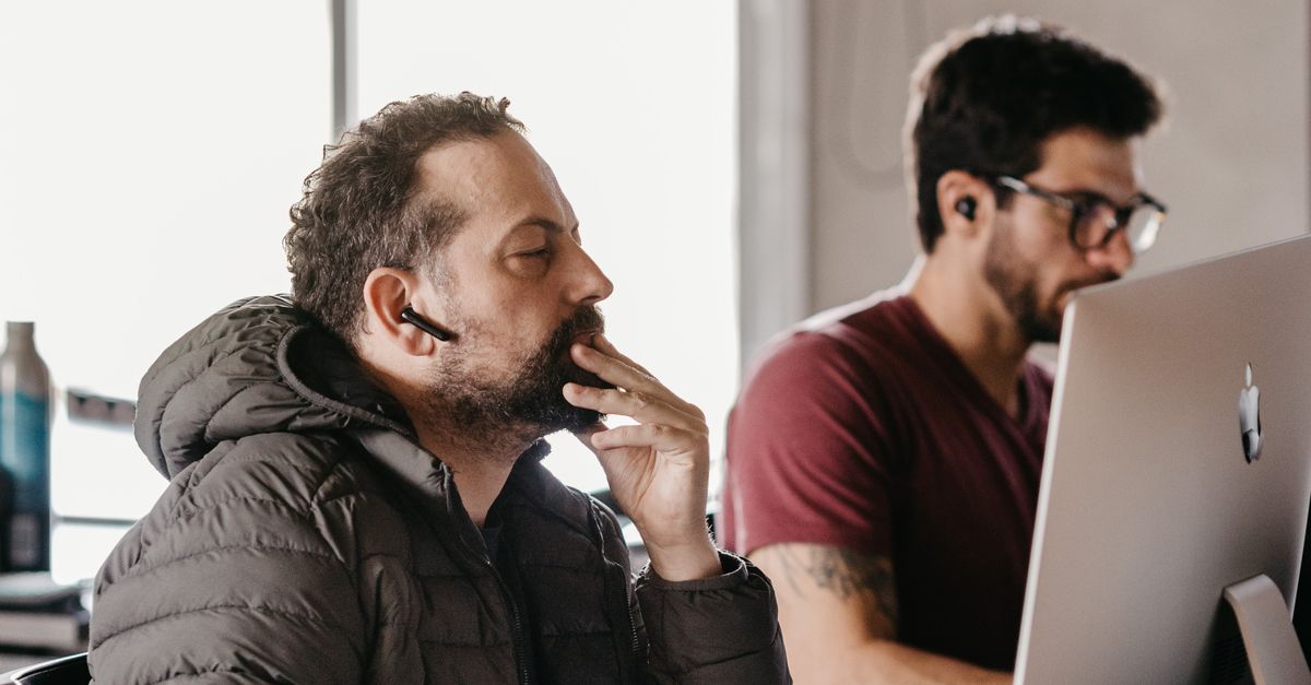 Computer Use Men Men in the Office Using Computers · Free Stock Photo