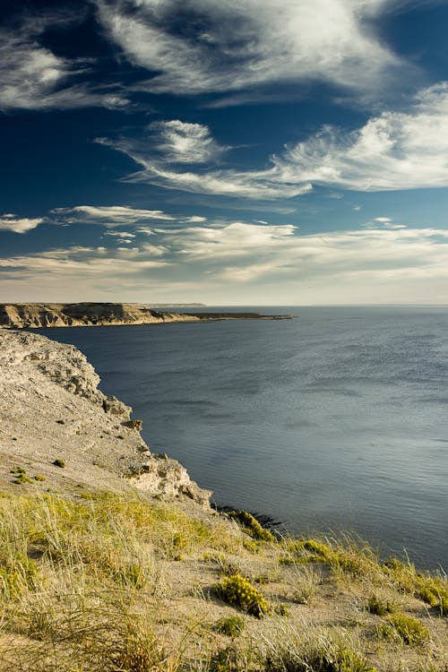 Blue Sea Under Blue Sky