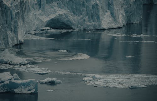 bezplatná Základová fotografie zdarma na téma jezero, led, ledová kra Základová fotografie