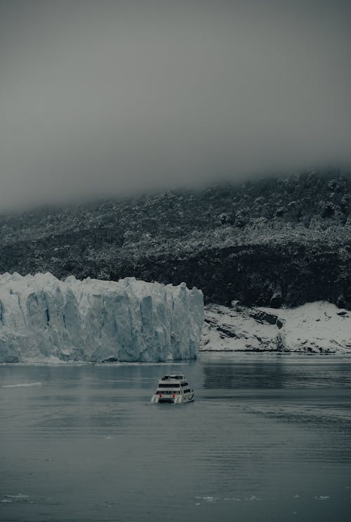 White Boat on Water