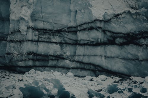 Close-up of Glacier and Ice 