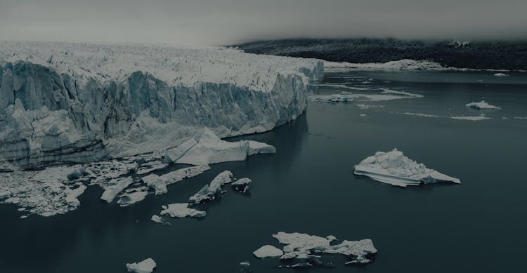 Photo Of An Ice Shelf