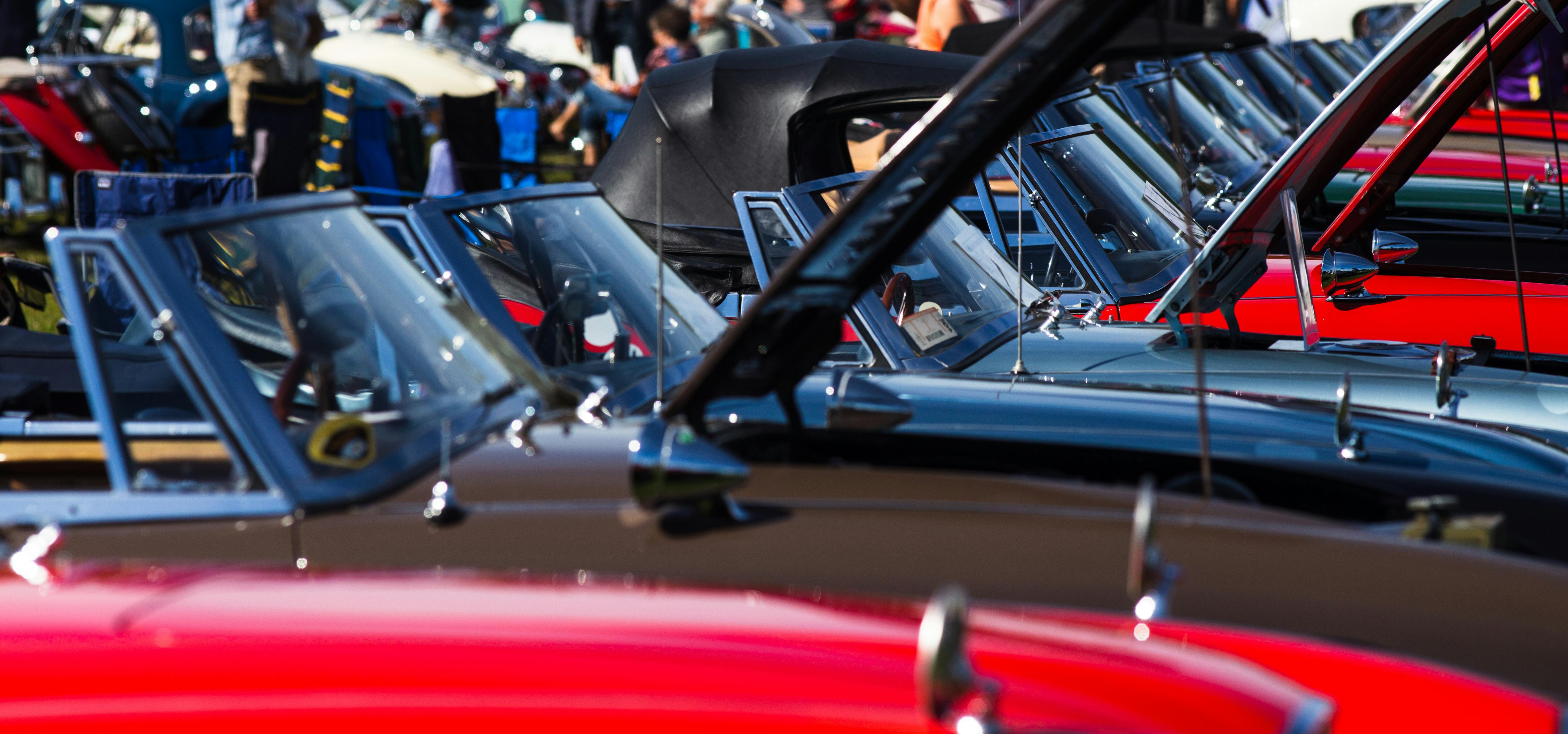 Free stock photo of antique, antique car, austinhealy