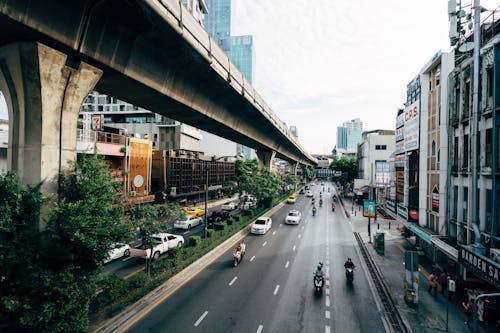 Ingyenes stockfotó autók, Bangkok, belváros témában