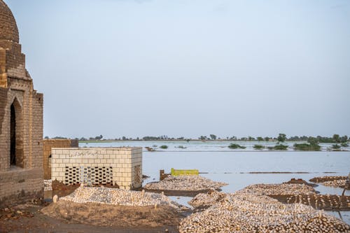 Fotos de stock gratuitas de inundaciones de pakistán de 2022