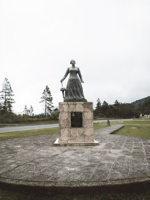 Bronze Sculpture in Park