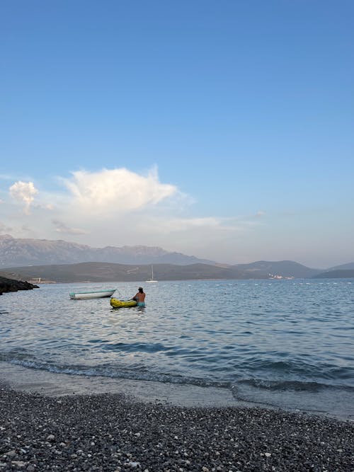 deniz, dikey atış, gemiler içeren Ücretsiz stok fotoğraf