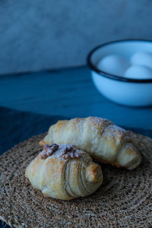 Foto d'estoc gratuïta de àpat, croissants, enfocament selectiu