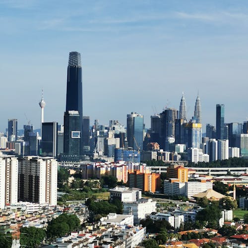 Gratis stockfoto met Azië, binnenstad, blauwe lucht