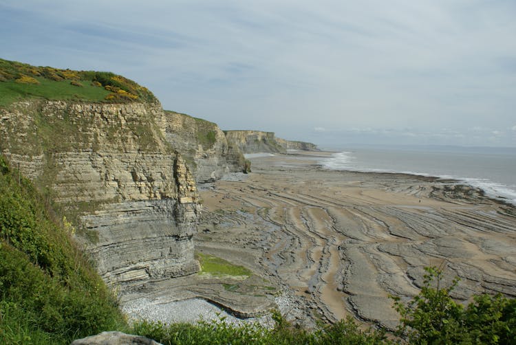 Wave-cut Platform At Southerndown, South Wales, United Kingdom