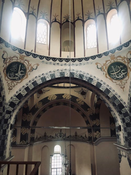 アーチ型, イスラム建築, インテリアの無料の写真素材