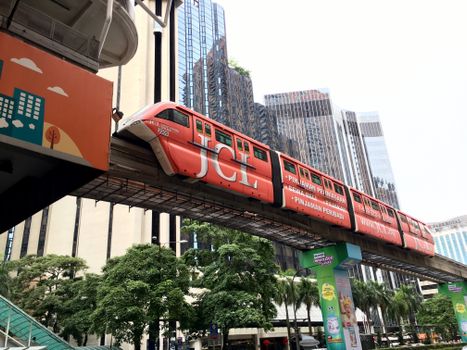 Monorail in Kuala Lumpur