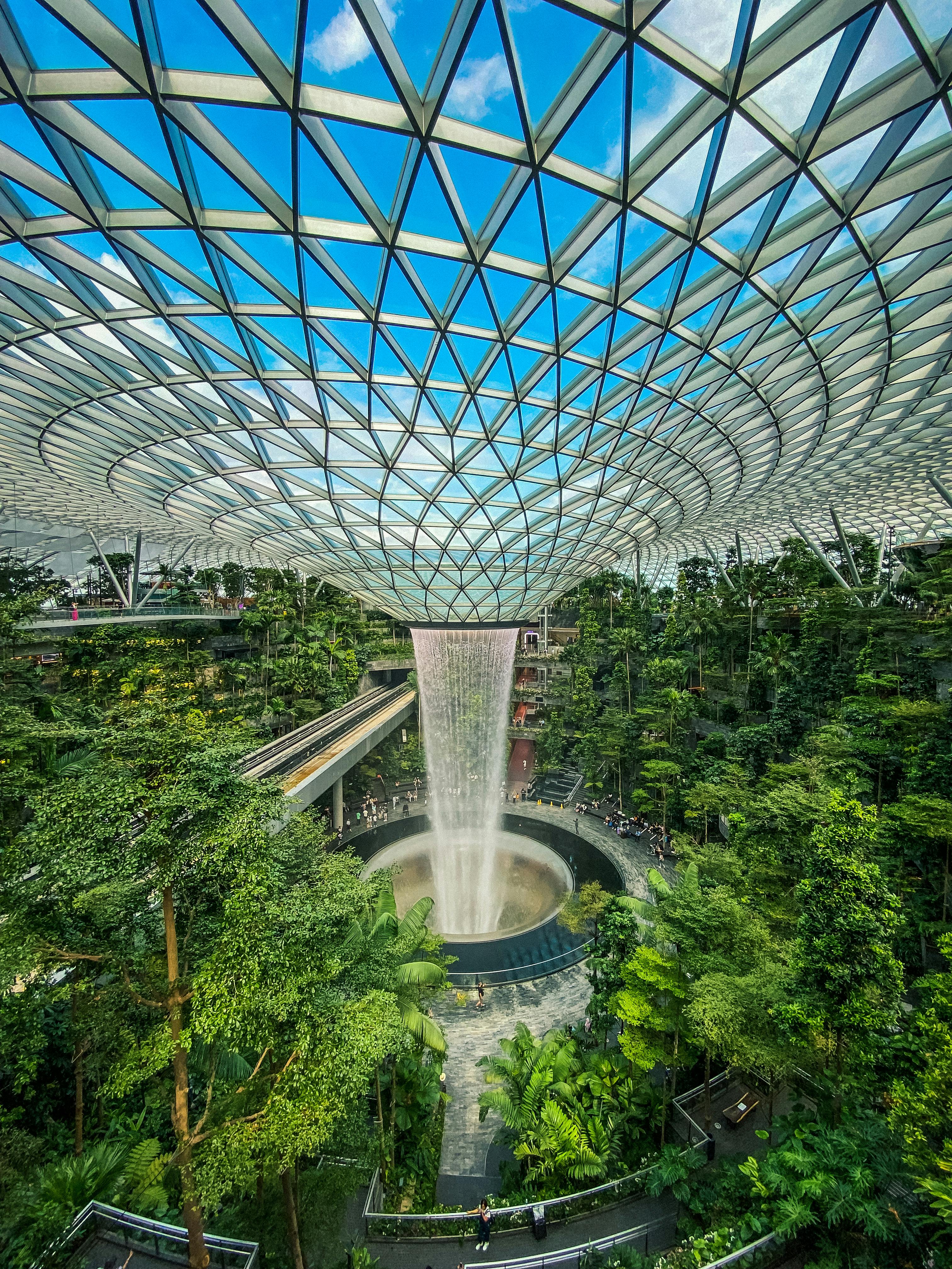 A Terminal of Waterfalls and Gardens: Discover the Jewel Changi