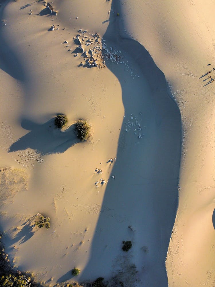 Aerial View Of Dunes 