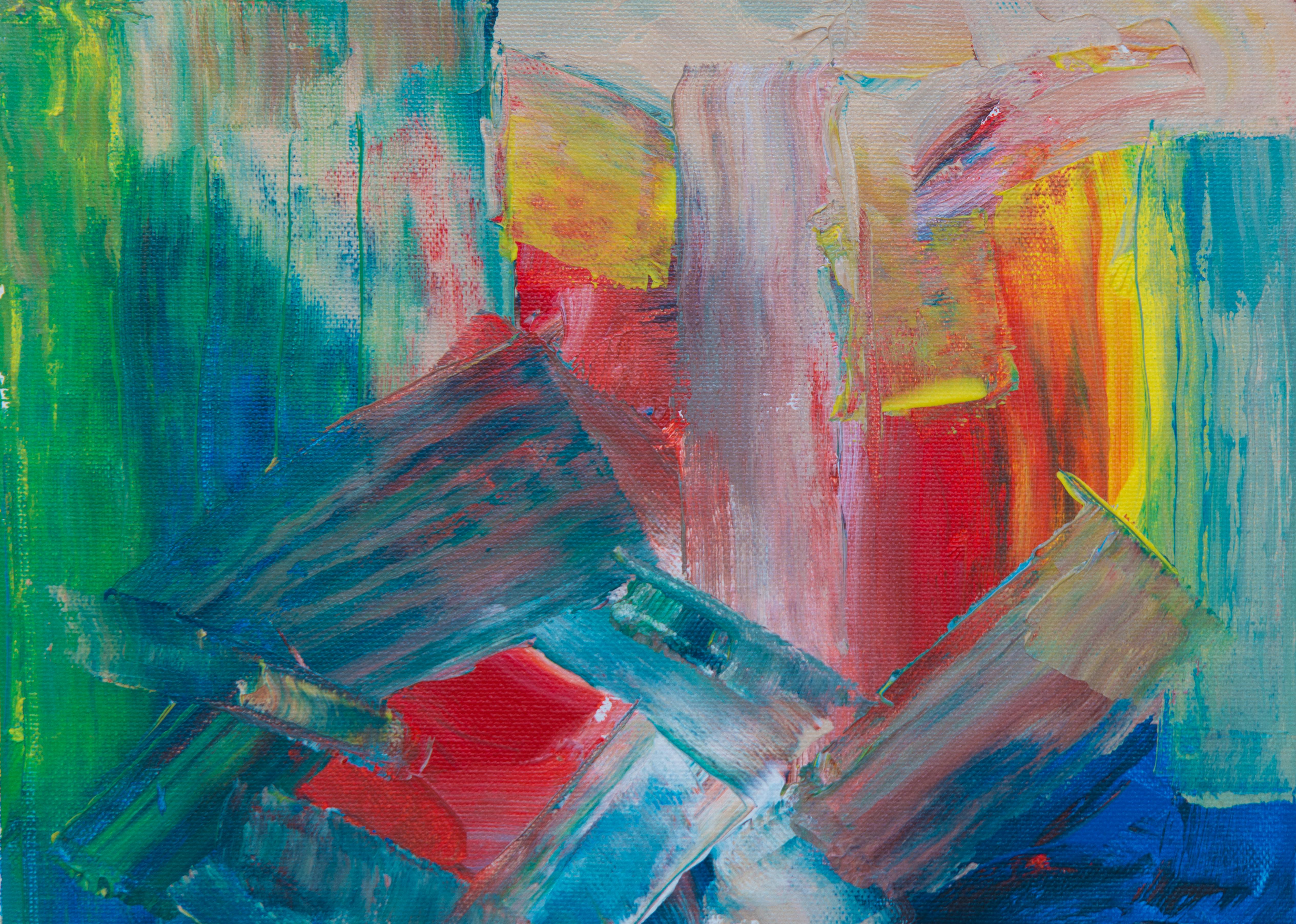 Free stock photo of abstract expressionism, abstract painting, acrylic paint