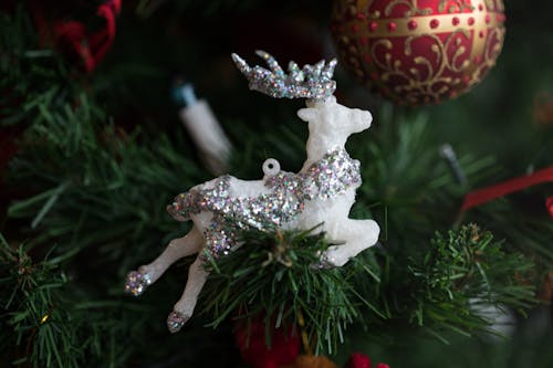 Reindeer Shaped Christmas Ornament