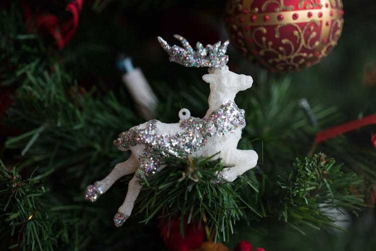 Reindeer Shaped Christmas Ornament