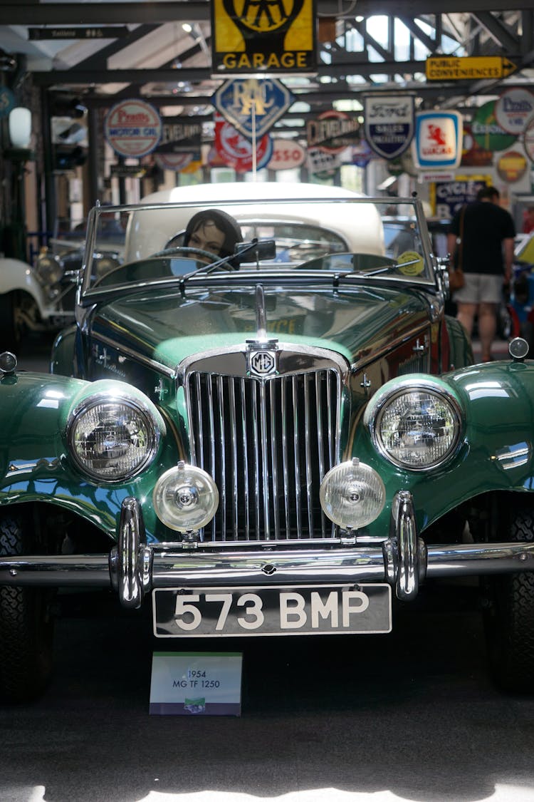 Vintage Car On Display