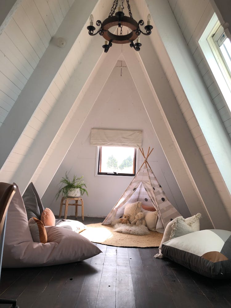 Interior Design Of Room With Tent