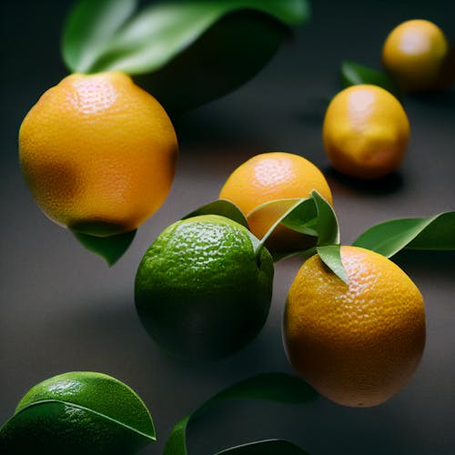 Gratis lagerfoto af citroner, citrusfrugter, kvadratisk format