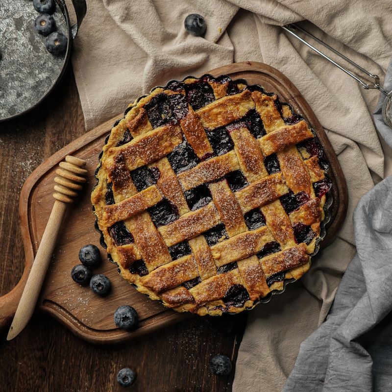Classic Double-Crust Blueberry Pie