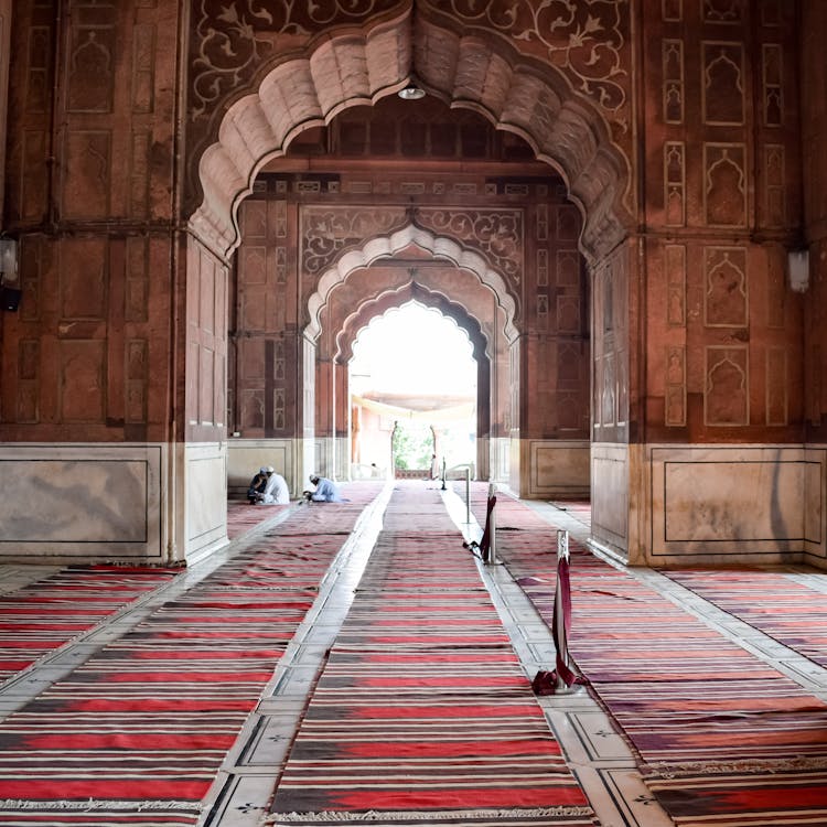 Carpets In Temple