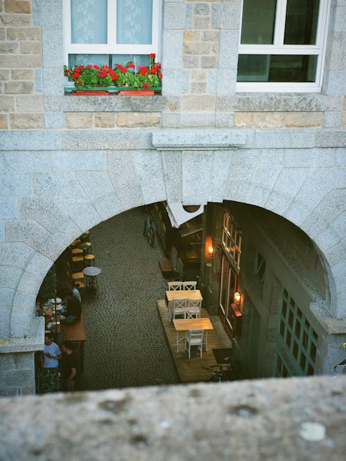 Street under Building