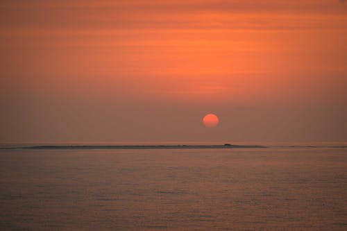 Foto profissional grátis de água, céu, mar